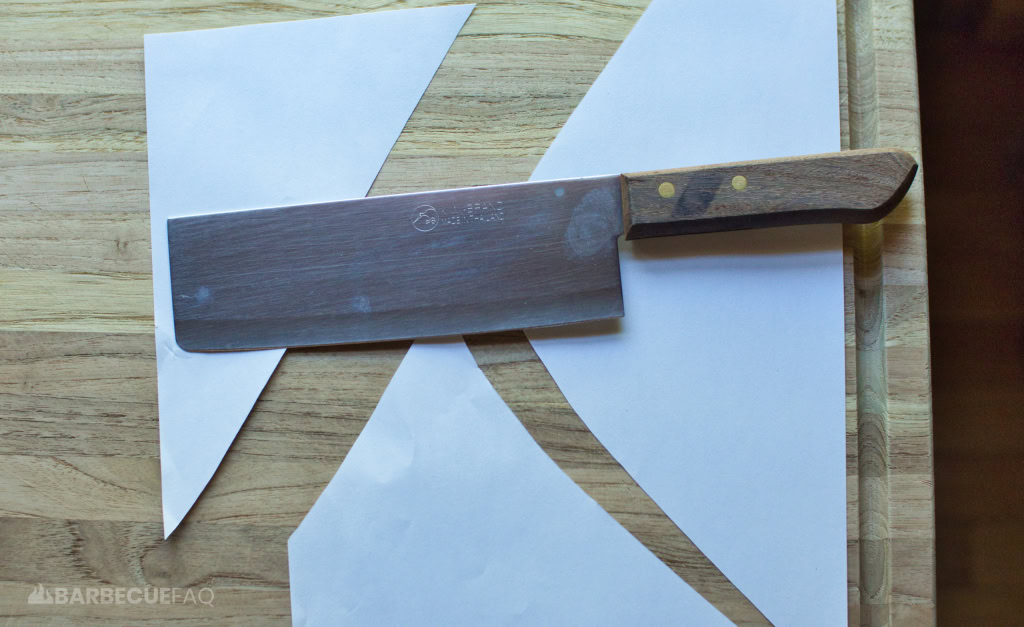 paper test shows this knife still sharp 3 years later