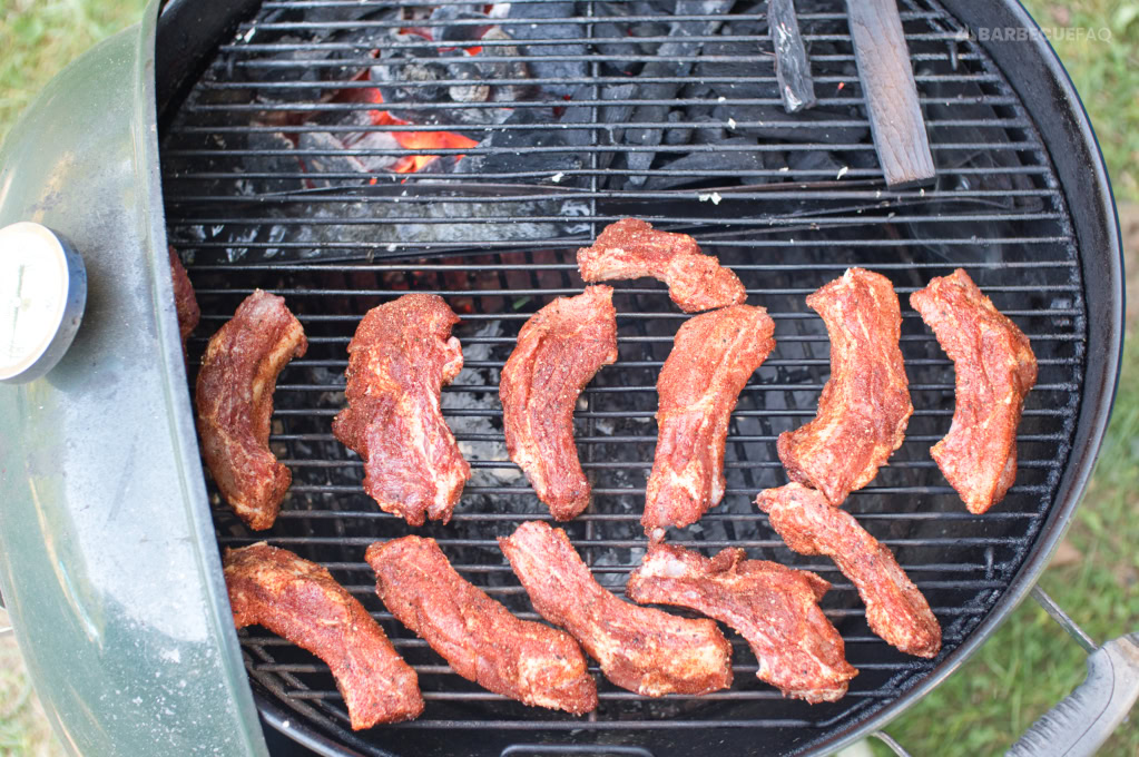 party ribs on smoker