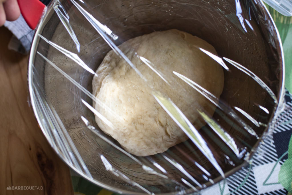 proofing dough ball