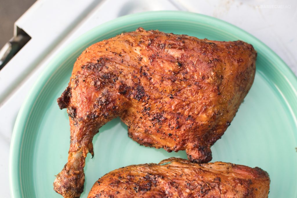 direct heat bbq chicken thighs