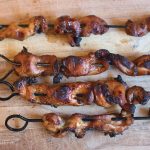 Chinese chicken teriyaki on a stick recipe