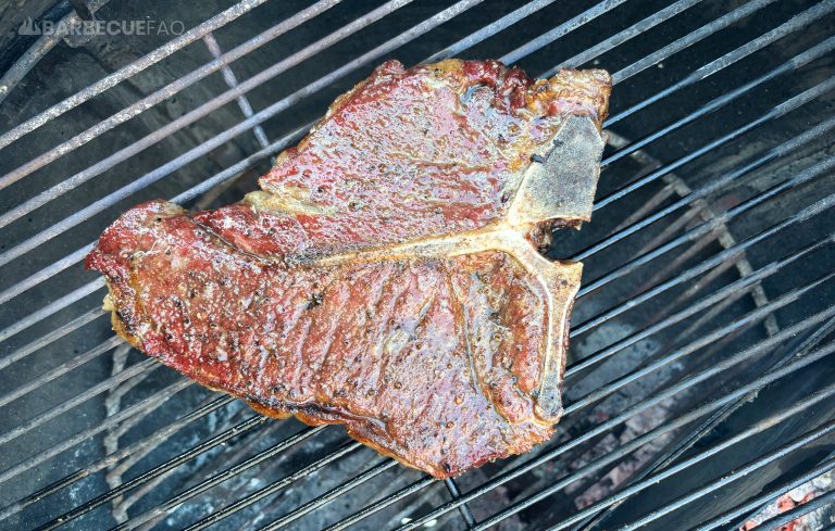 perfect charcoal grilled tbone steak recipe