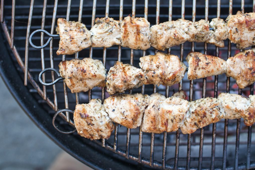 lemon herb chicken skewer recipe