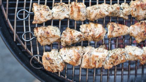 lemon herb chicken skewer recipe